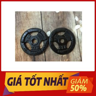 Bánh tạ 2kg / Miếng tạ gang 2kg
