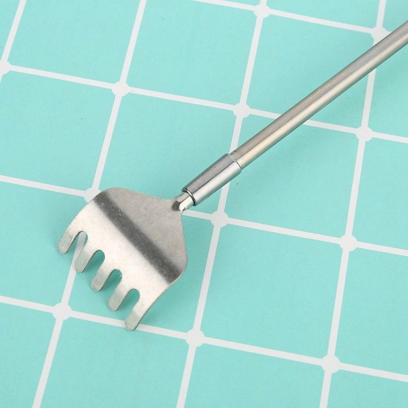 Cây Gãi Lưng INOX Kéo Dài Rút Gọn 50cm - Tay Dụng Cụ Đồ Gãi Ngứa Siêu Đỉnh