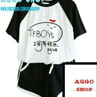 Bộ quần áo raplang TFBOYS in theo yêu cầu