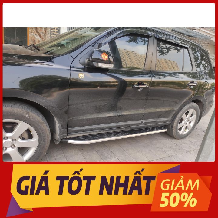 Bậc lên xuống, bệ bước chân cho Huyndai Santafe 2008 - 2012  - Marelyn Auto