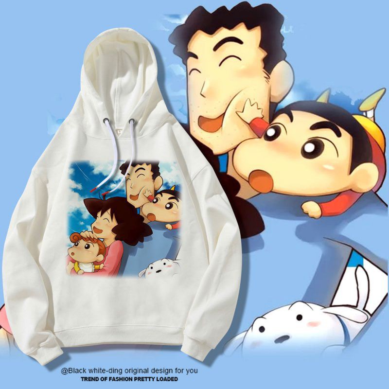 Áo Hoodie Cậu Bé Bút Chì Shinosuke Cực Dễ Thương