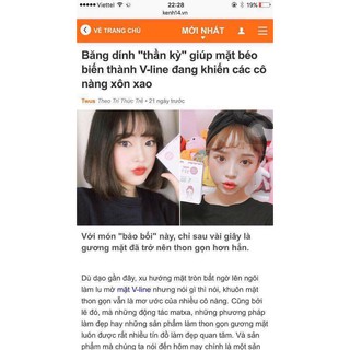 Miếng dán mặt Vline cho nữ