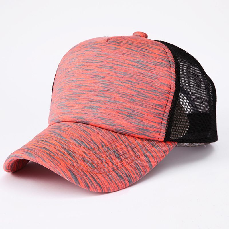 Mũ Lưỡi Trai Phối Lưới Kẻ Sọc Nhiều Màu Thời Trang Mùa Hè Cho Nam Và Nữ