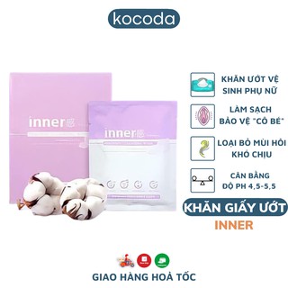 Khăn ướt vệ sinh phụ nữ Inner Hàn Quốc phòng ngừa các bệnh sinh dục - KOCODA