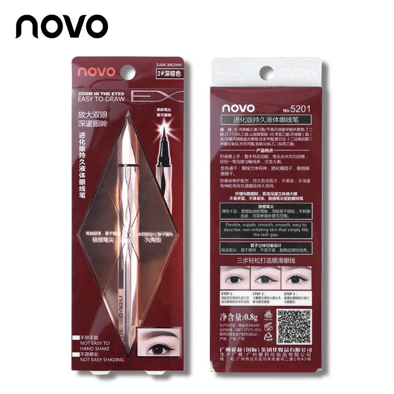 COD+Bút kẻ mắt nước NOVO chống thấm lâu trôi | BigBuy360 - bigbuy360.vn