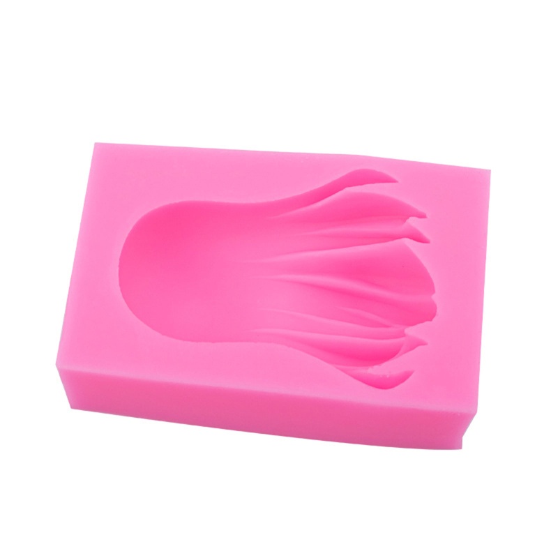 Khuôn Silicone Làm Bánh Tạo Hình Tóc Búp Bê Đẹp Mắt Tiện Dụng