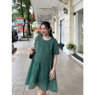 Đầm Bầu suông gọn dáng