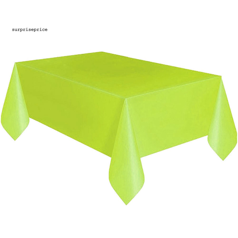 Khăn Trải Bàn Màu Trơn Bằng Vải Satin Chống Trơn Dùng Cho Trang Trí Tiệc Cưới