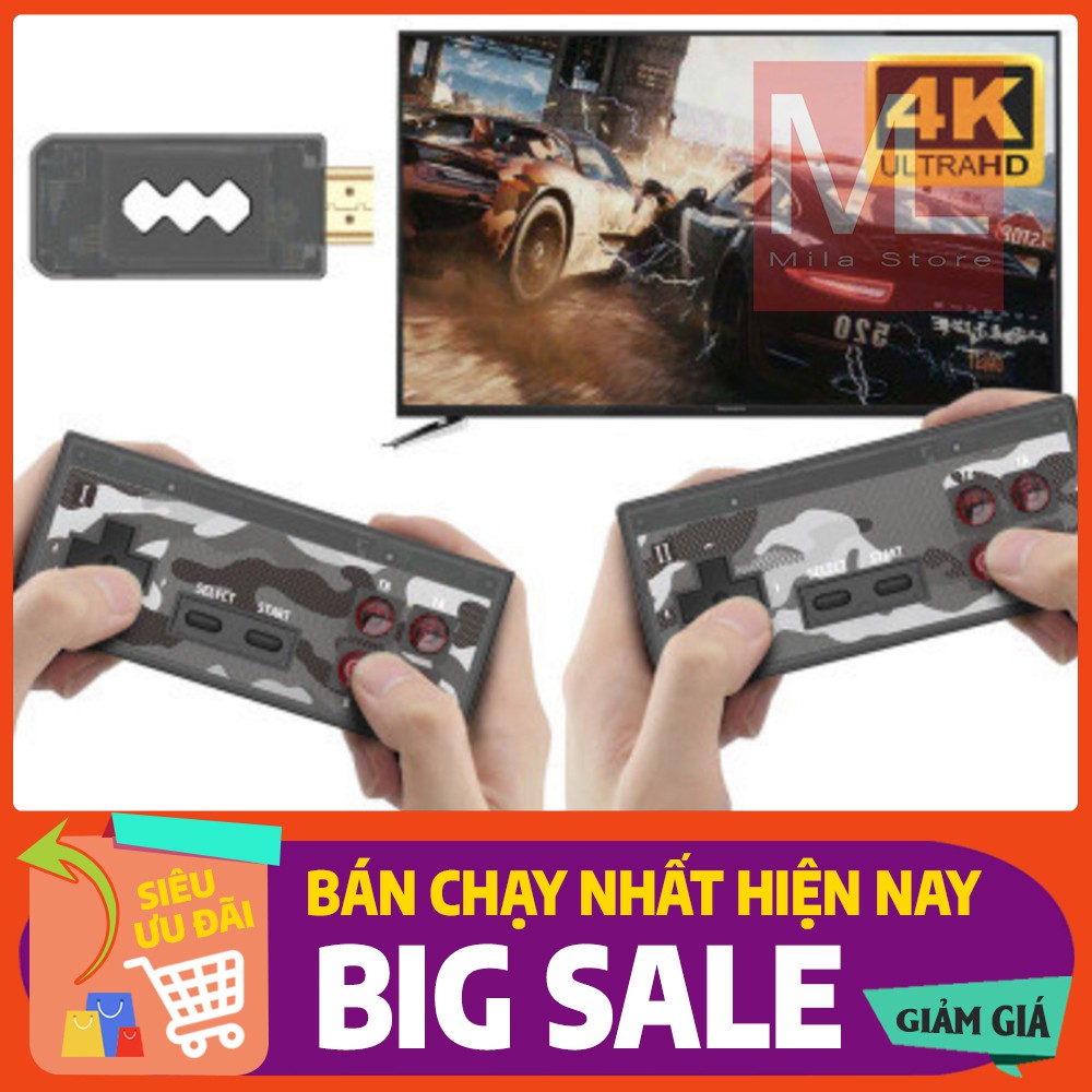 [GIAO NHANH 1H] Máy chơi game 4 nút tay cầm không dây Y2-HD PLUS 2020 1400in1 NES - Trở về tuổi thơ