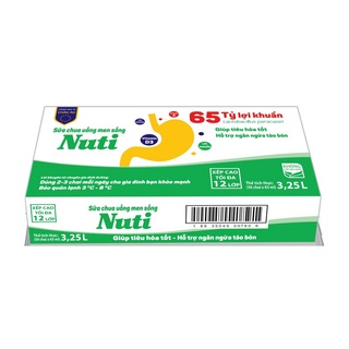 Nuti thùng 50 chai sữa chua uống men sống tu.scuntsp - thương hiệu nutifood