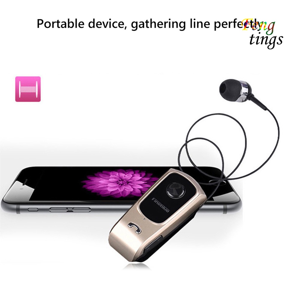 Tai nghe Bluetooth Fineblue F920 dạng kẹp cổ áo
