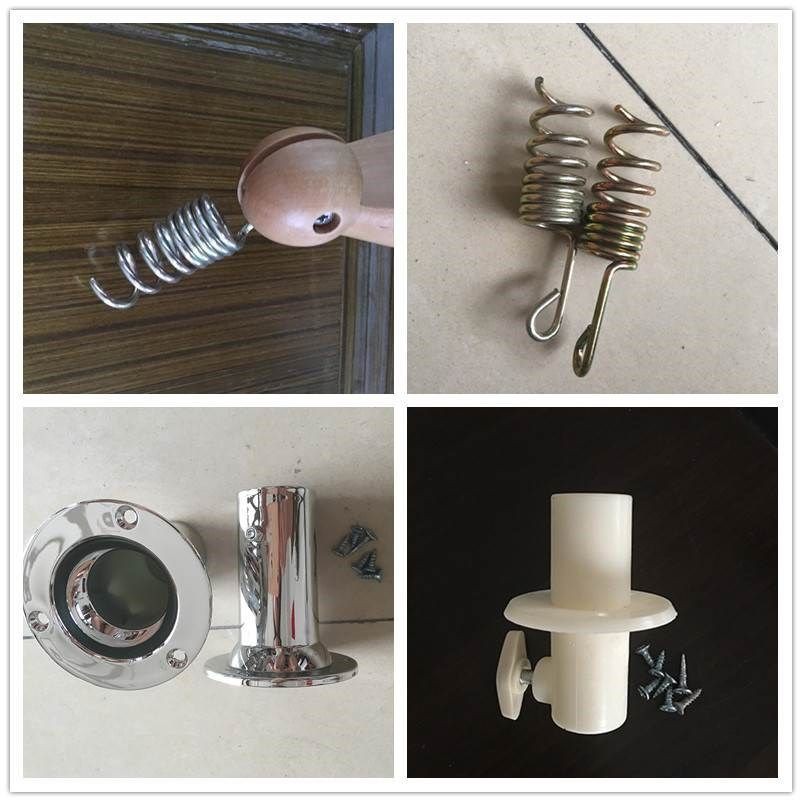 ⊕Quần áo nam và nữ-nơ-canh phụ kiện cánh tay bằng gỗ rắn Phụ kiện móc lò xo vai vòng thép xoay bộ phận thắt chặt