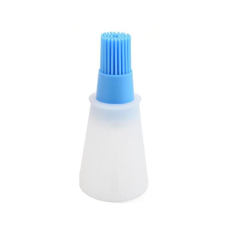 Cọ Silicone Phết Dầu Kèm Bình Đựng Dầu Nướng BBQ Tiện Dụng