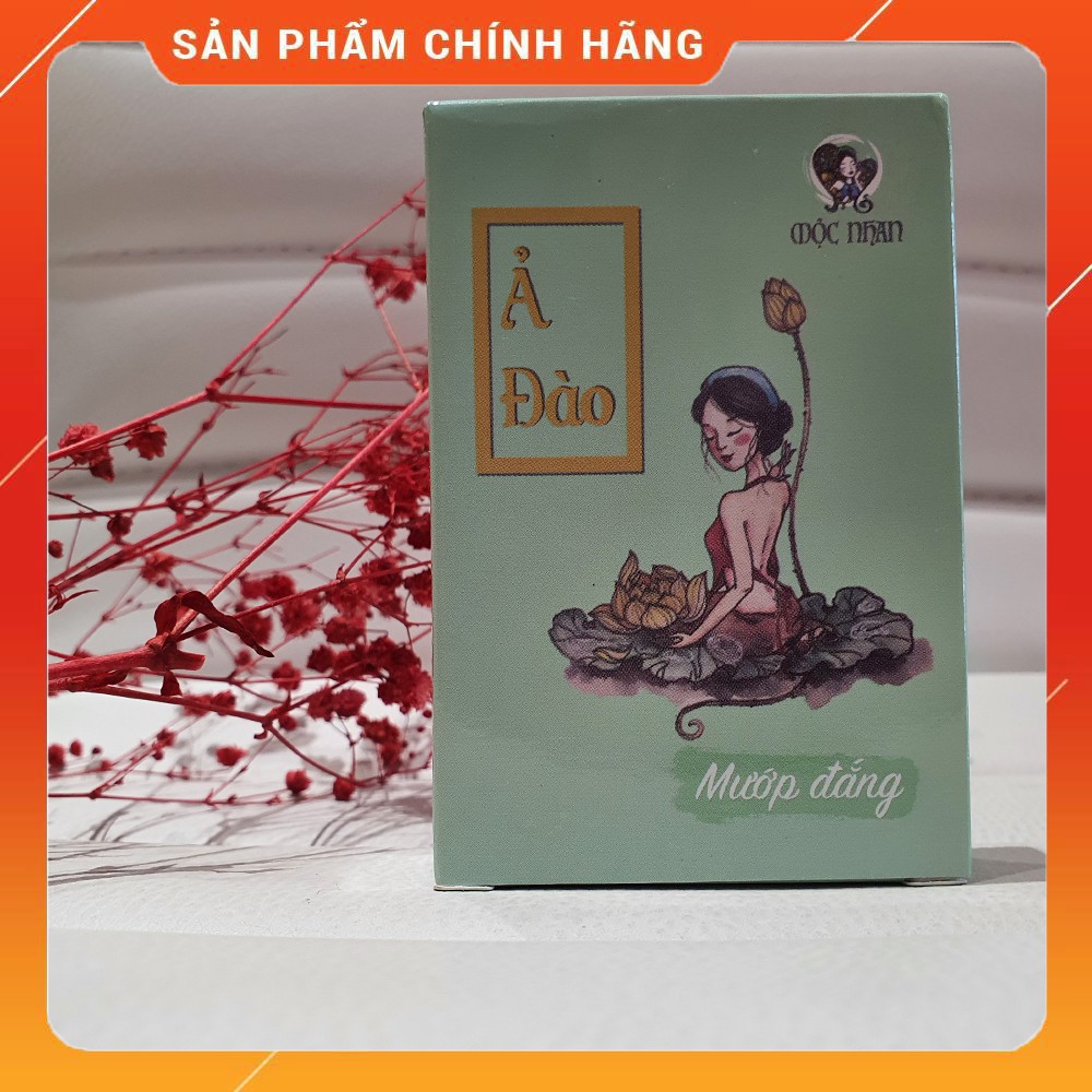 Xà bông Mướp đắng, Xà phòng Mướp đắng khổ qua giảm mụn lưng, viêm lỗ chân lông, mát da MỘC NHAN 100gr