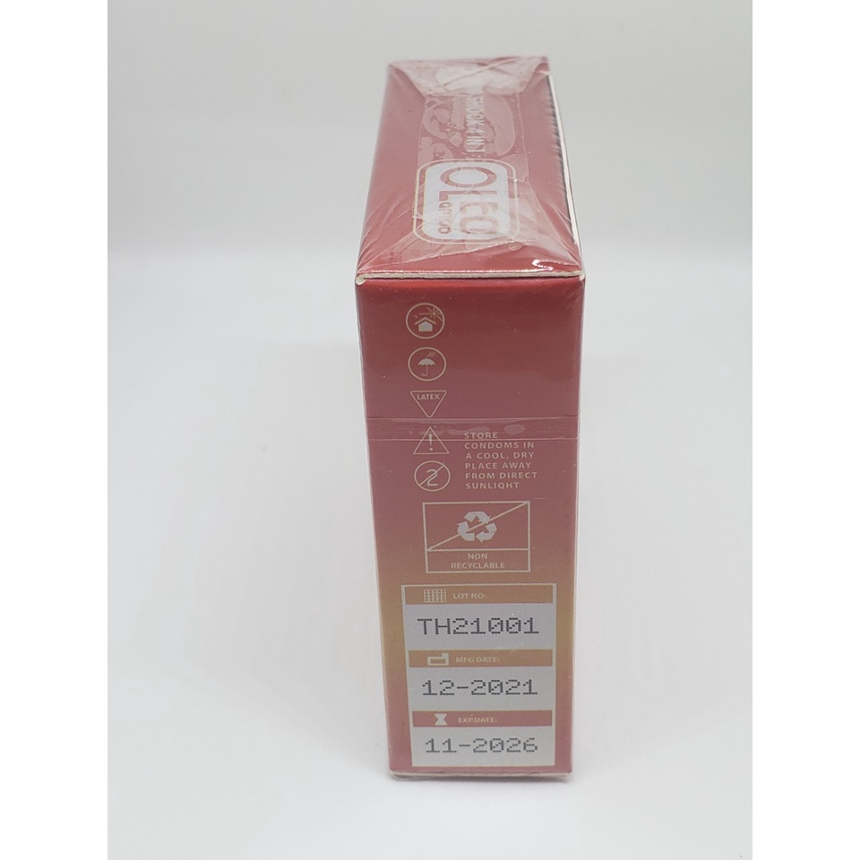 Bao cao su Oleo Lampo Long Shock New lubricant 4in1 hộp 3 cái