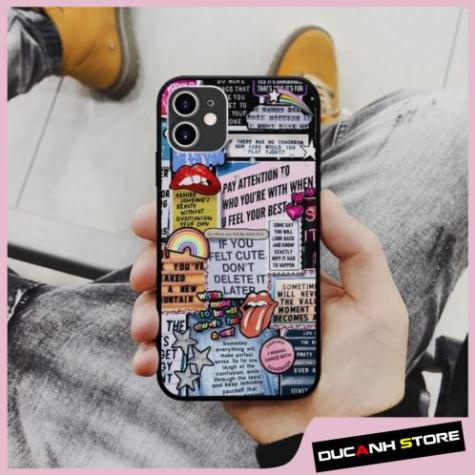 Ốp Lưng SAMSUNG hình Thông Điệp Cắt Dán Cảm Hứng collage art kinetic art chống ố  cho các dòng iPhone PAP20211116