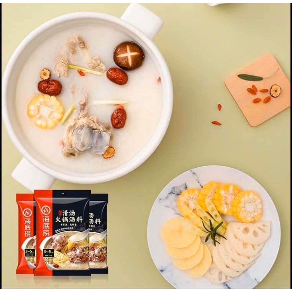 CỐT LẨU HAIDILAO VỊ TRƯỜNG THỌ/LẨU SỮA (SỈ TỪ 20 GÓI) | BigBuy360 - bigbuy360.vn