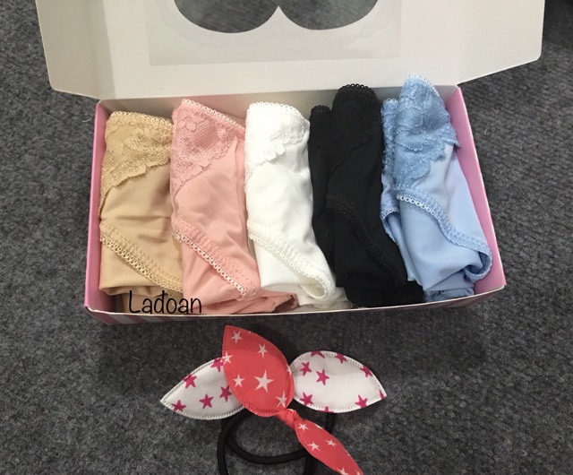 Hộp 5 quần thun lạnh phối ren