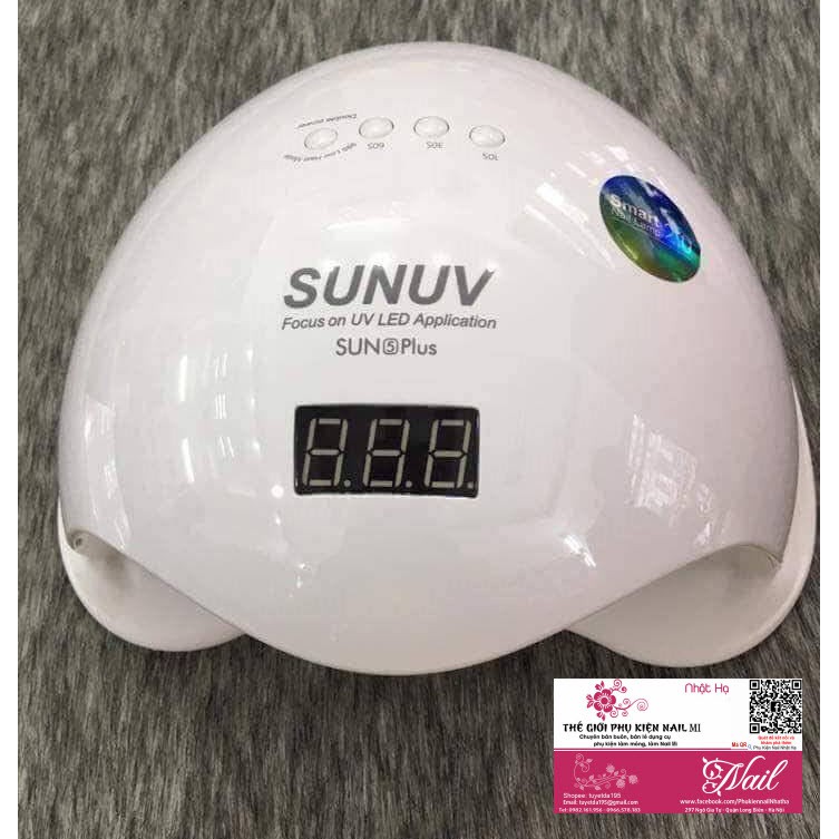 Máy hơ gel Sun5 Plus (Smart 2.0) UVLed 48W, 36 Leds