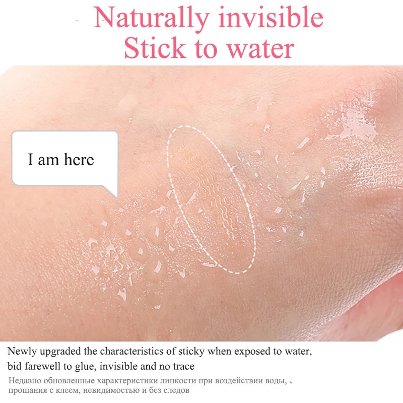 [Hàng mới về] Miếng Dán Tạo Mắt Hai Mí Dạng Lưới Vô Hình Màu Trong Suốt