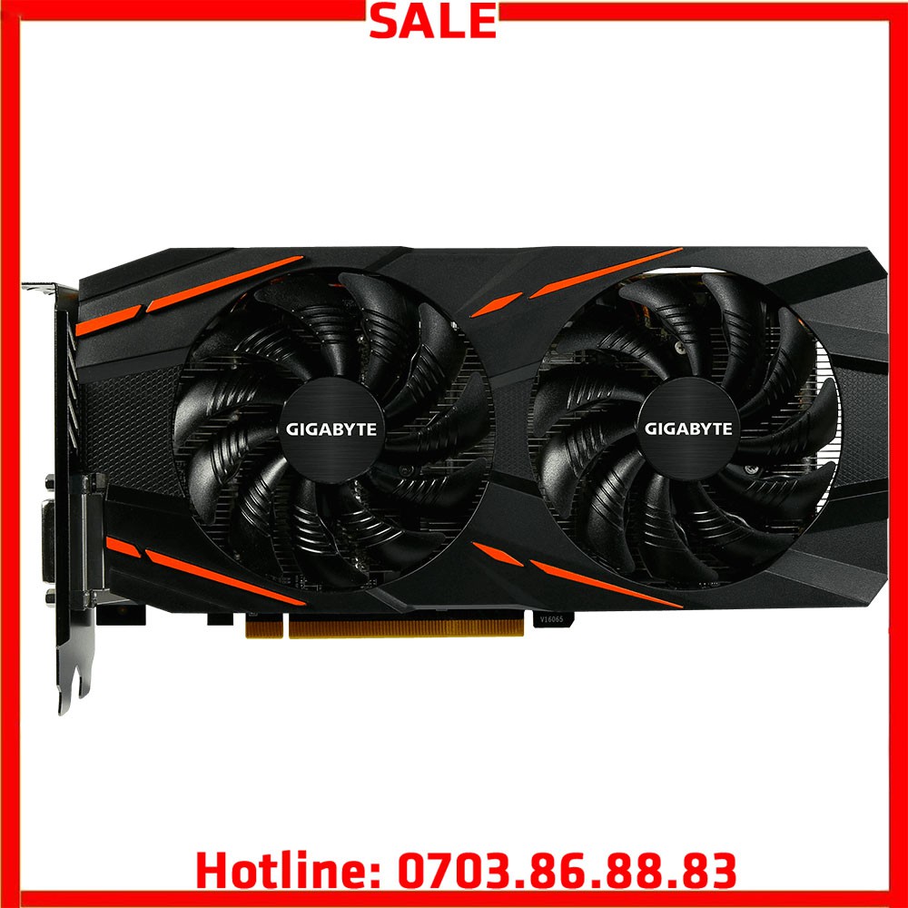 Card màn hình RX 580 8GB GDDR5 GIGABYTE Radeon Gaming