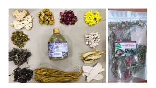 COMBO BỘT RỬA MẶT & XÔNG MẶT THẢO MỘC CAO CẤP HANDMADE