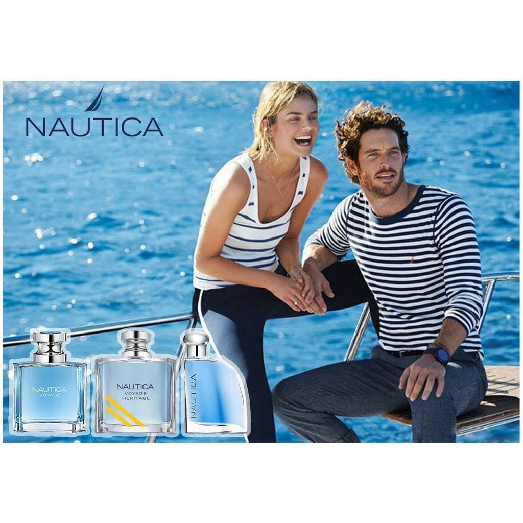 Nước hoa Nautica Voyage - Heritage - N83 - Blue EDT 100ml người nhà US gửi về seal NEW CHÍNH HÃNG.
