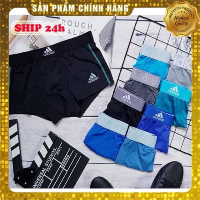 Quần Boxer Adi.das Chính Hãng,Siêu Nhẹ - Kháng Khuẩn - Co Giãn Cực Tốt - Thời Trang - Thể Thao Quần sịp nam,quần lót nam