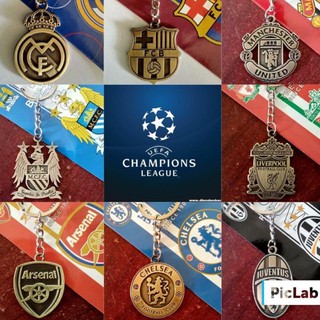 MÓC KHÓA LOGO CÁC CÂU LẠC BỘ BÓNG ĐÁ