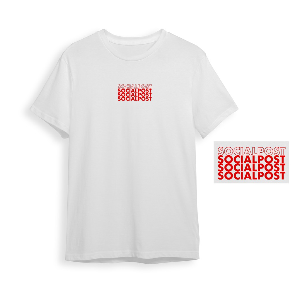 Áo Phông Nam Nữ Unisex Tay Lỡ CHỮ GLITCH ĐỎ |𝐒𝐇𝐀𝐑𝐊𝐒 𝐁𝐑𝐀𝐍𝐃| Trắng Đen Form Rộng Vải Thun Cotton Dày Cổ Tròn Streetwear