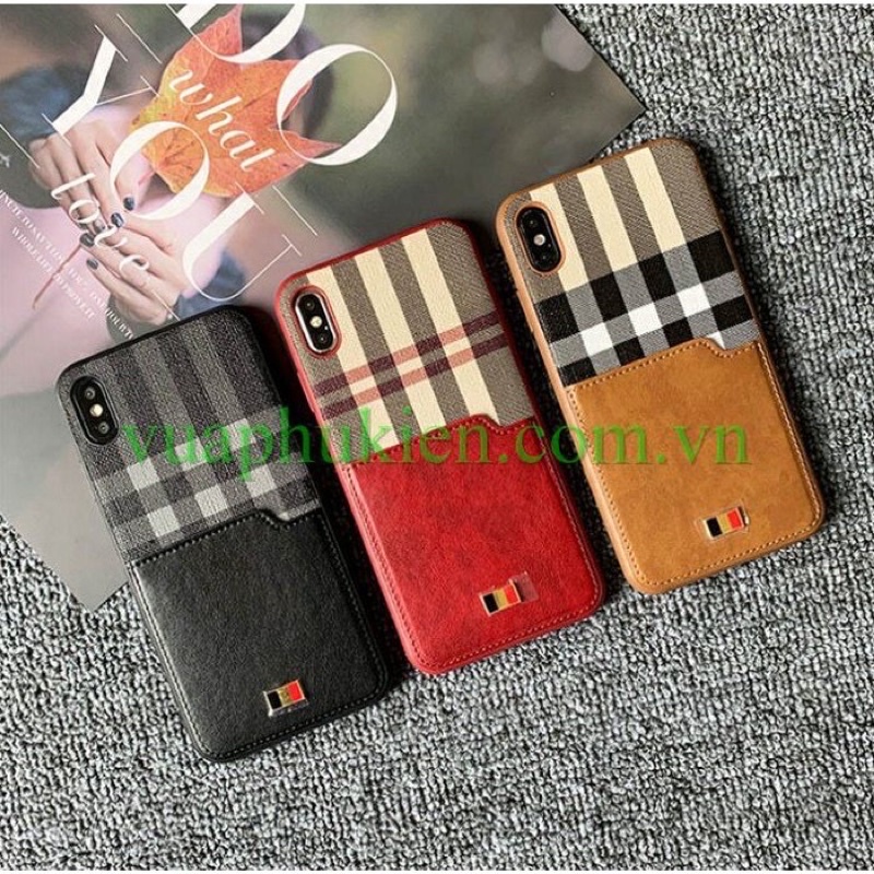 Ốp lưng Da Mentor có ngăn nhét thẻ cho iPhone 15 Pro Max, 14, 14 Plus, 13 pro max,12 , 11 , XS max,7plus 8 Chính hãng