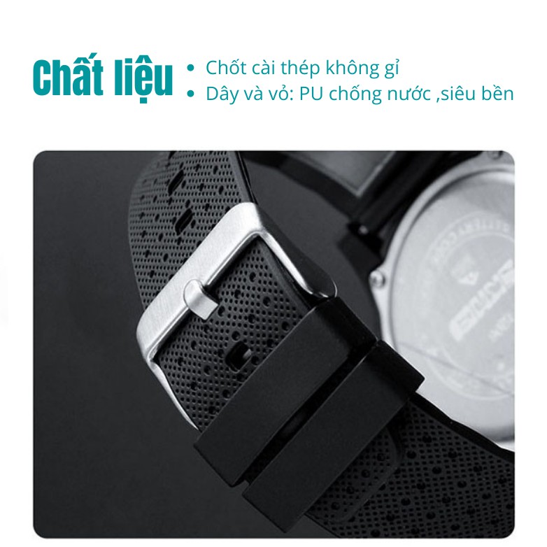 Đồng hồ điện tử thể thao nam nữ unisex Skmei chính hãng 1206 chống nước 5ATM | BigBuy360 - bigbuy360.vn