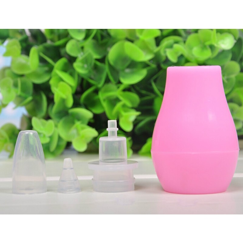 Dụng Cụ Hút Vệ Sinh Mũi Bằng Silicon Cho Trẻ Sơ Sinh