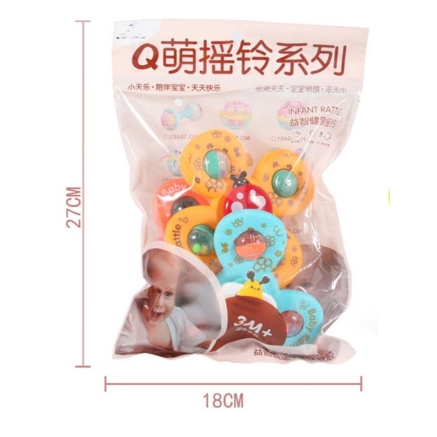 Con quay spiner hình côn trùng kích thích thị giác set 3 cái