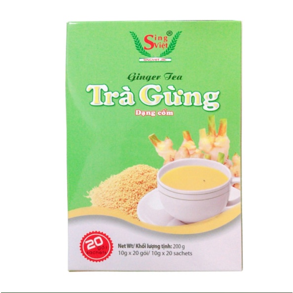 Trà Gừng Sing Việt dạng Cốm
