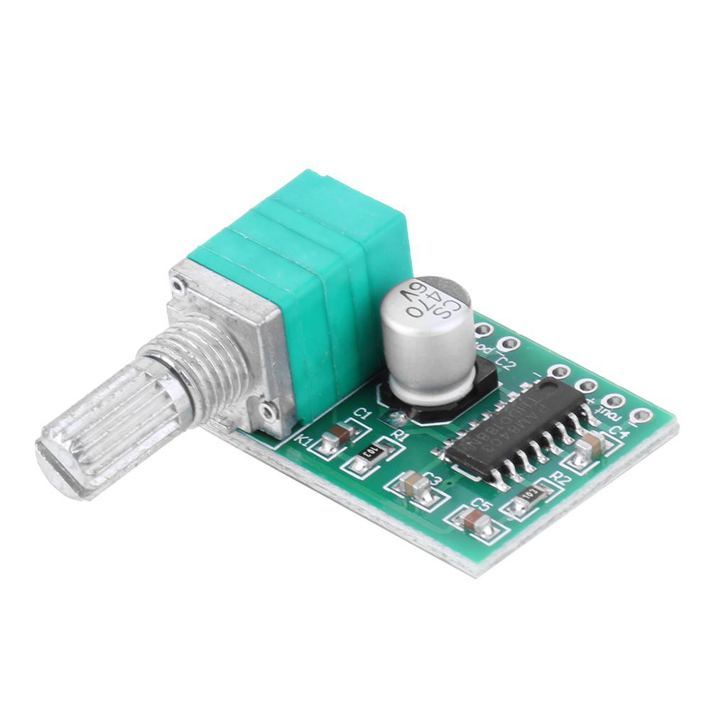Bảng mạch khuếch đại âm thanh mini PAM8403 5V 3wx2 kèm công tắc điện