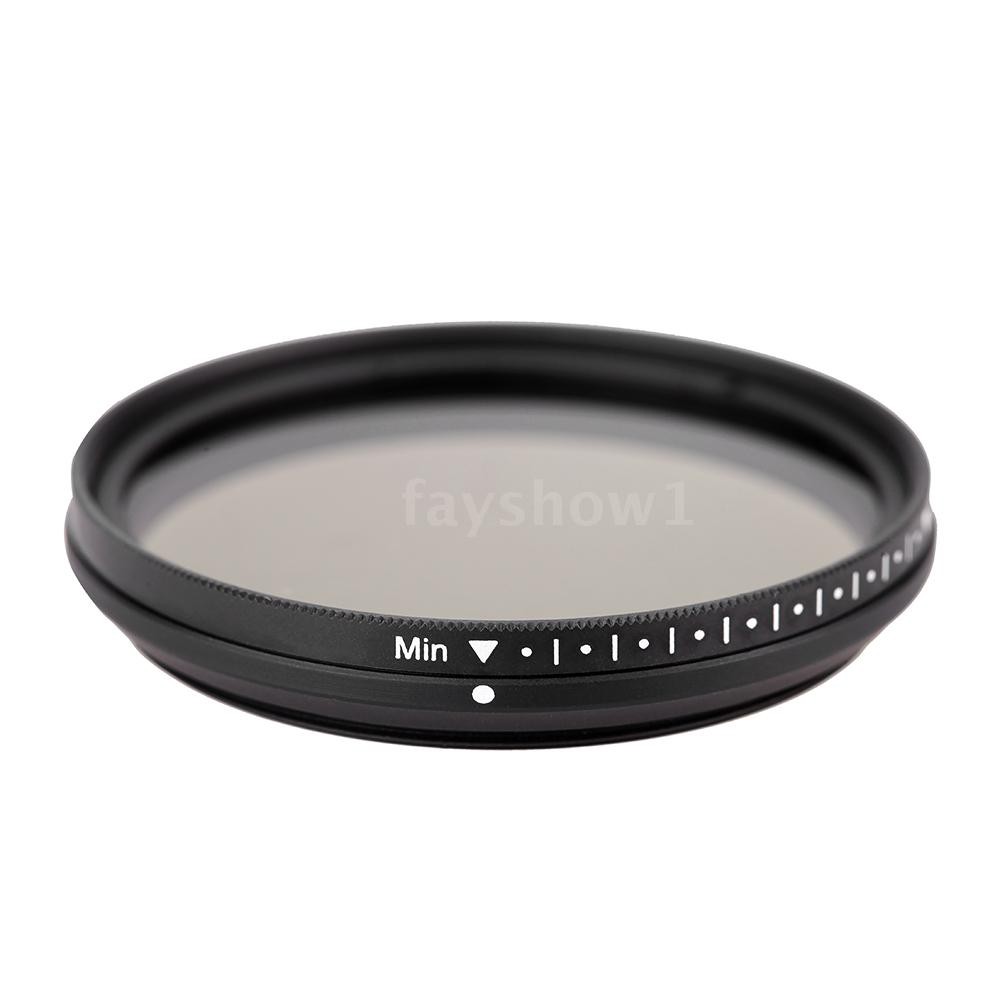 【HOT】 Fotga 49mm Slim Fader Variable ND Filter Adjustable Neutral Density ND2 to ND400