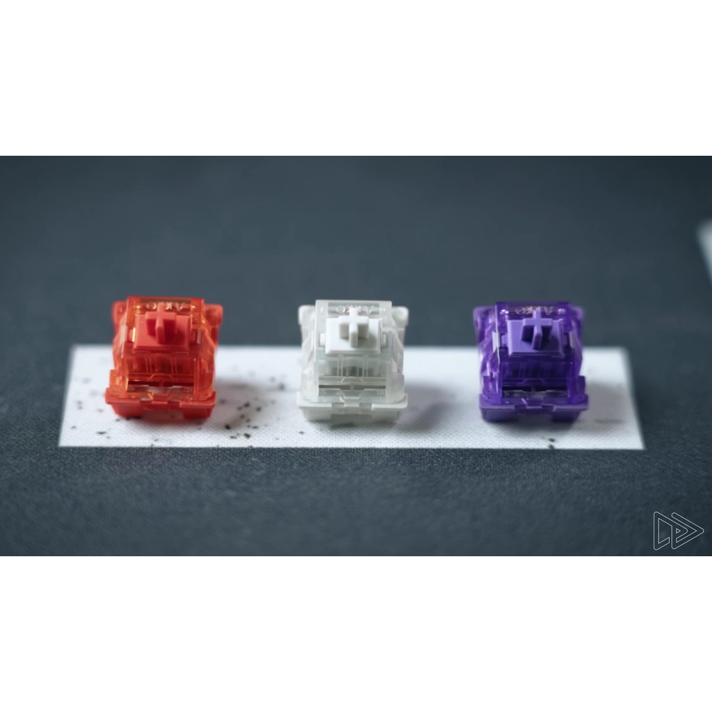 Switch bàn phím cơ AKKO CS Silver , Sakura , Crystal , Wine Red , Lavender Purple , Matcha Green , Vintage White 45 cái