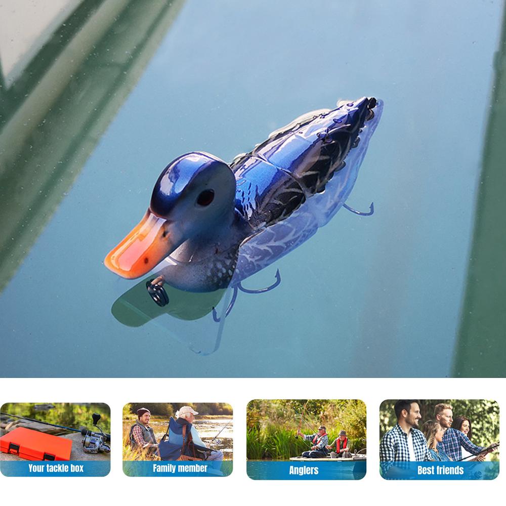 Mồi Câu Cá Nổi Nhiều Khớp Nối Kèm Móc Câu