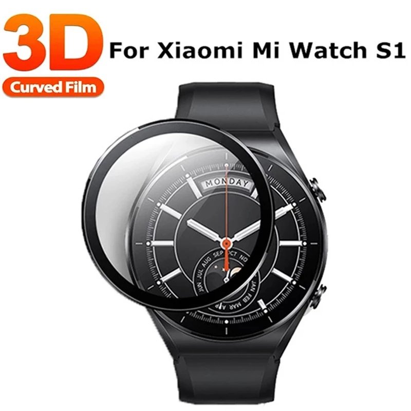 Kính Cường Lực 3D Chống Trầy Xước Dành Cho Đồng Hồ Thông Minh Xiaomi Watch S1