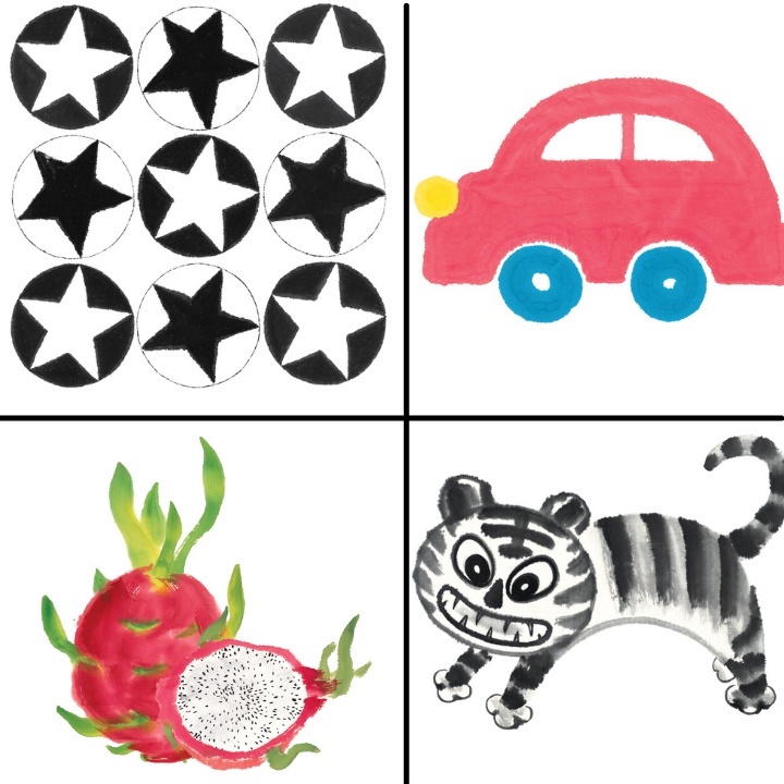 Sách - Kích Thích Thị Giác Cho Trẻ - Song Ngữ Việt Anh