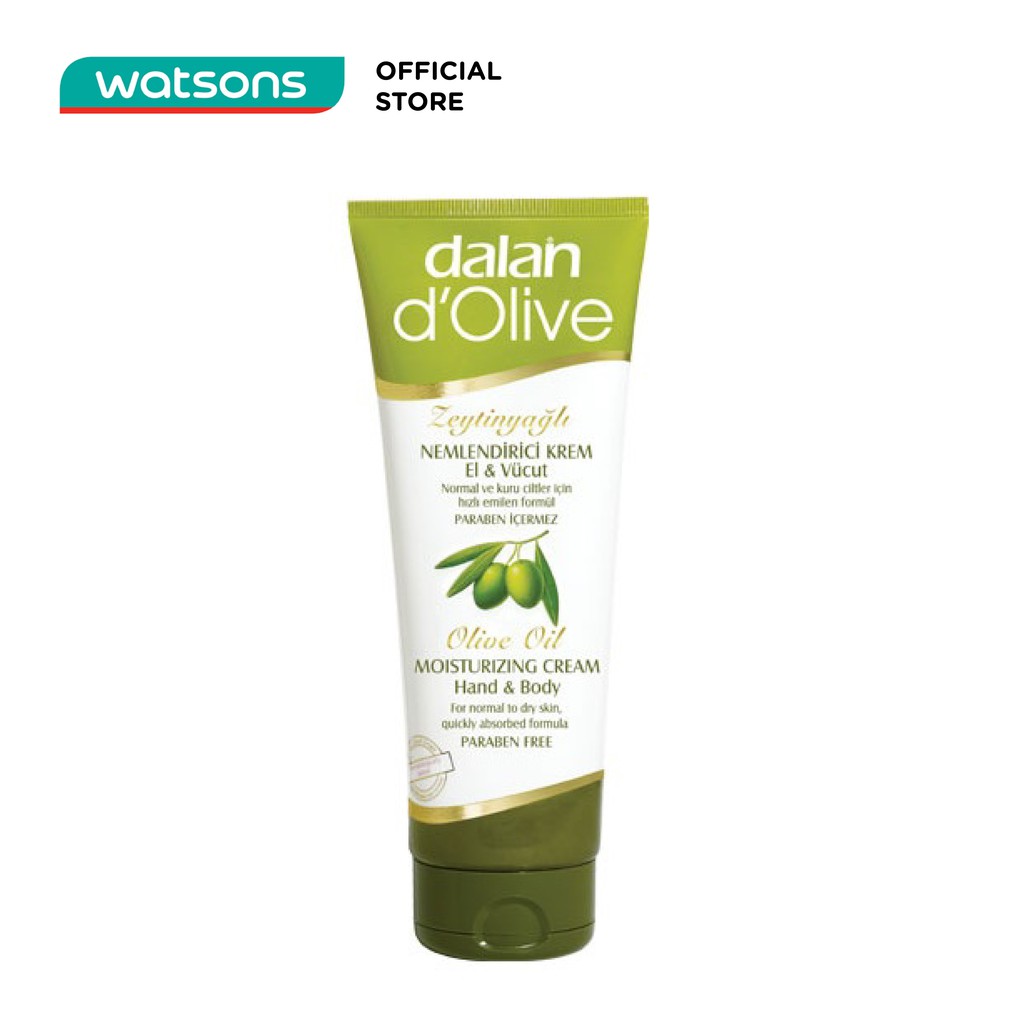 Kem Dưỡng Da Tay &amp; Toàn Thân Dalan D'Olive 250ml