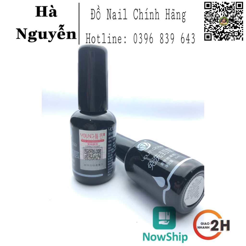 [ HÀNG CHÍNH HÃNG] DUNG DỊCH TOP COAT HOA HỒNG - TOP BÓNG