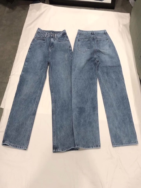 [Mã 44FASHIONSALE492 giảm 10K đơn 50K] QUẦN JEANS DÁNG SIÊU DÀI RÁCH DÁNG XUÔNG- [hình thật | WebRaoVat - webraovat.net.vn