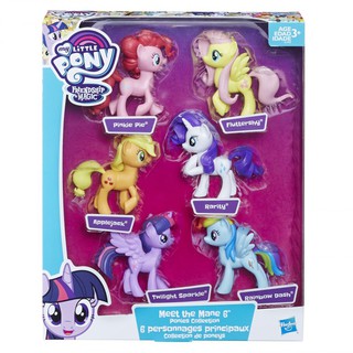 Bộ đồ chơi My little Pony Bộ sưu tập Mane 6 Ponies E1970