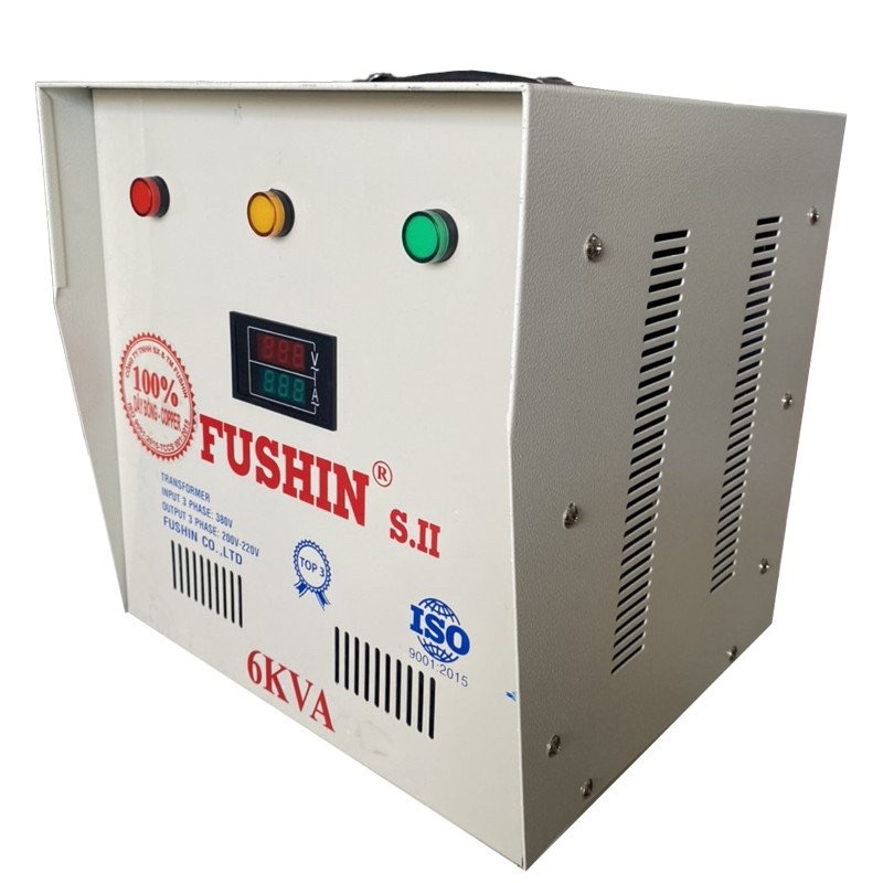Biến áp 3 pha 380V/220V 6KVA