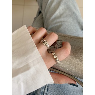 NHẪN BẠC TRƠN BẠC THÁI NAM NỮ UNISEX S105 - 1CARA