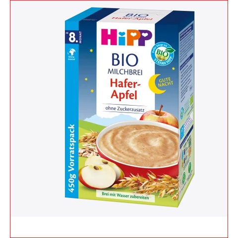 BỘT ĂN DẶM HIPP BIO CHO TRẺ TỪ 6 THÁNG