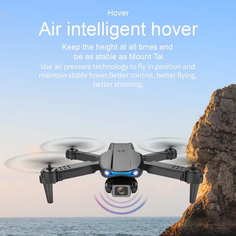 Flycam E99/K3 , 2 camera 4K, pin 1800mah (tặng túi đựng) | BigBuy360 - bigbuy360.vn