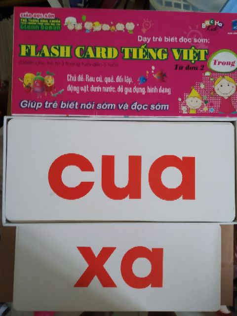 Flashcard Tiếng Việt từ đơn